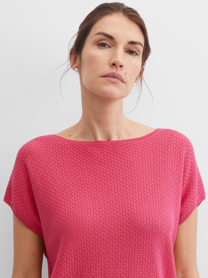 Джемпер с коротким рукавом