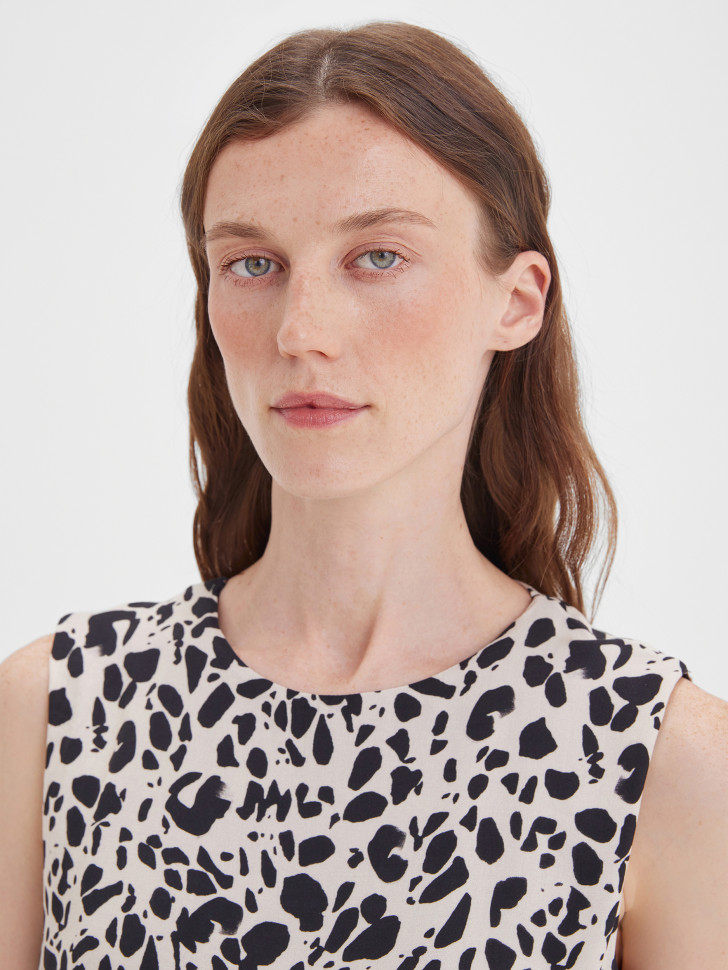 Комбинезон с контрастным верхом