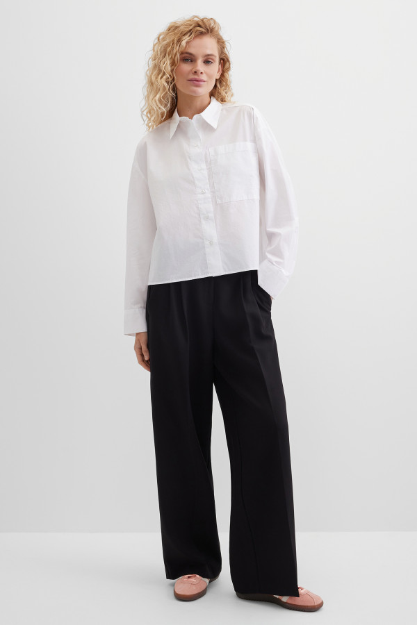 Блузка укороченная