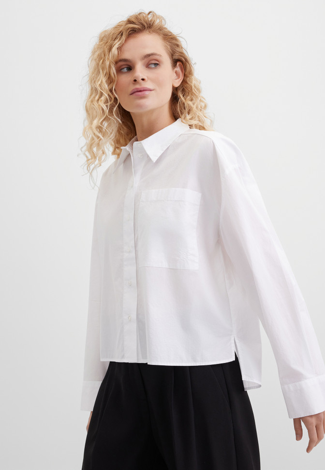 Блузка укороченная