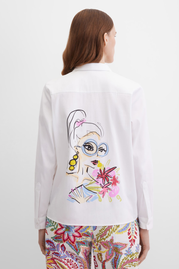 Рубашка с длинным рукавом