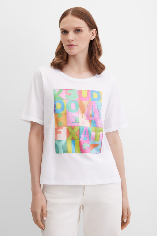 Футболка свободная