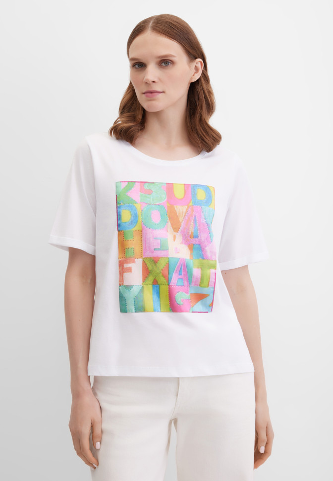 Футболка свободная