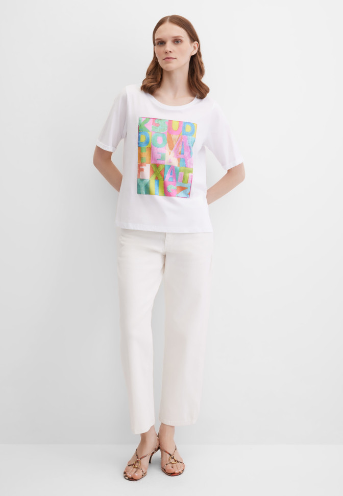 Футболка свободная