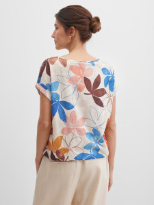 Блузка-топ с коротким рукавом