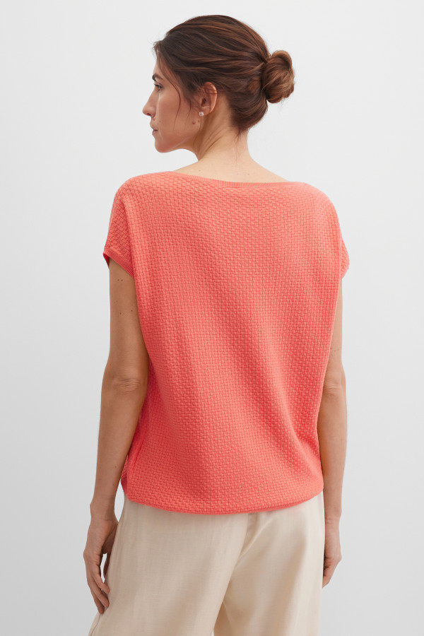 Джемпер с коротким рукавом