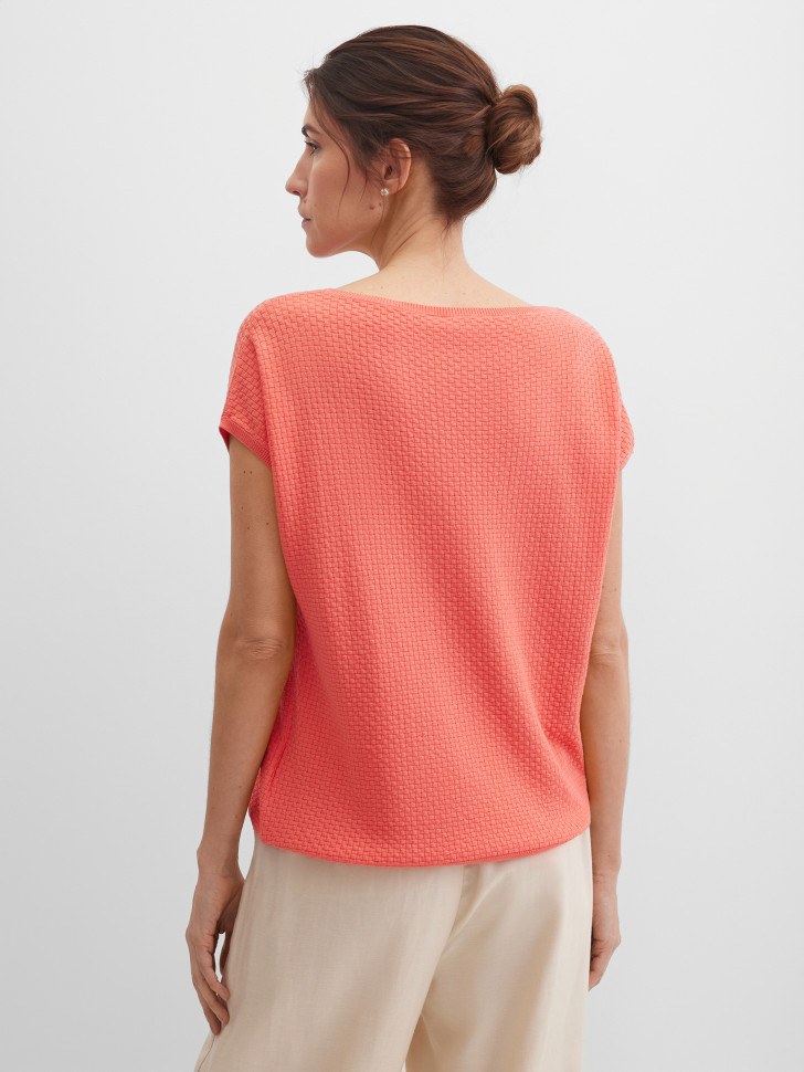 Джемпер с коротким рукавом