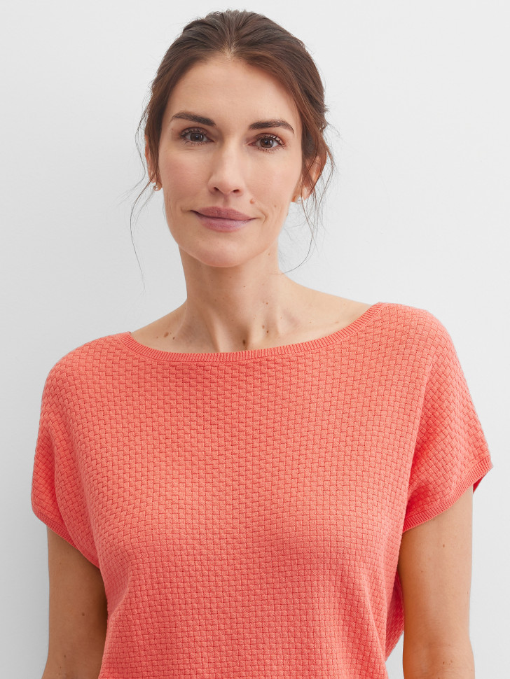 Джемпер с коротким рукавом