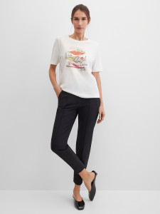 Брюки из эластичного материала