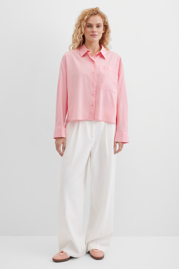 Блузка укороченная