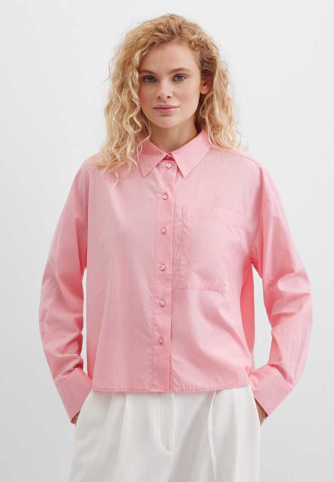 Блузка укороченная