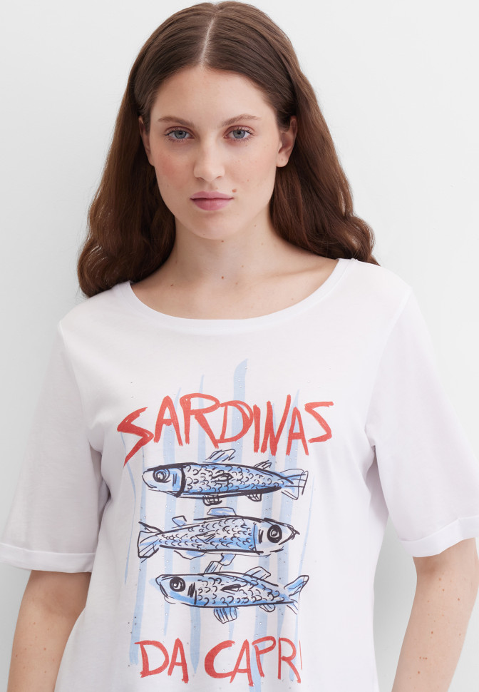 Футболка свободная