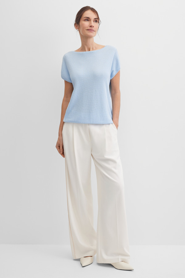 Джемпер с коротким рукавом