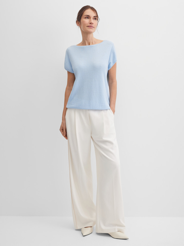 Джемпер с коротким рукавом