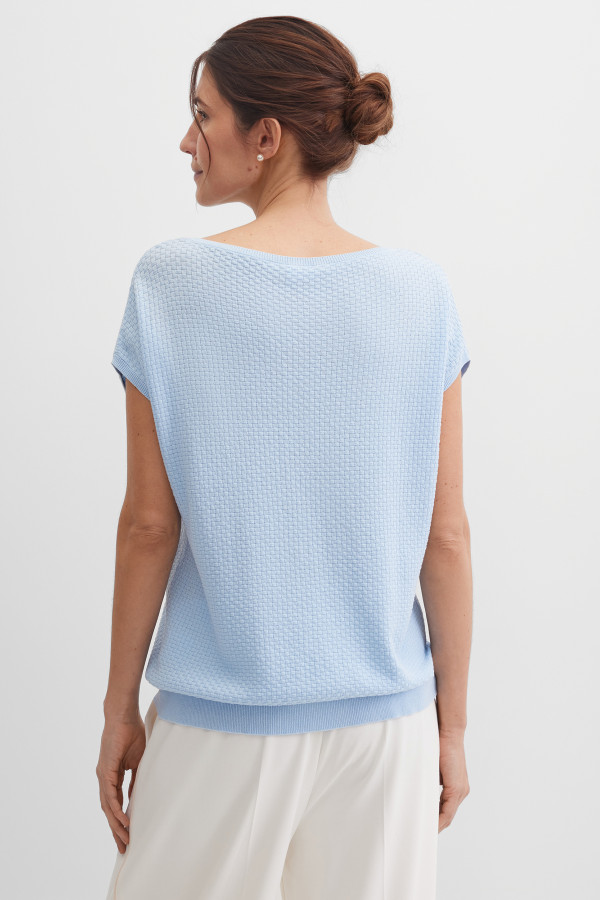 Джемпер с коротким рукавом