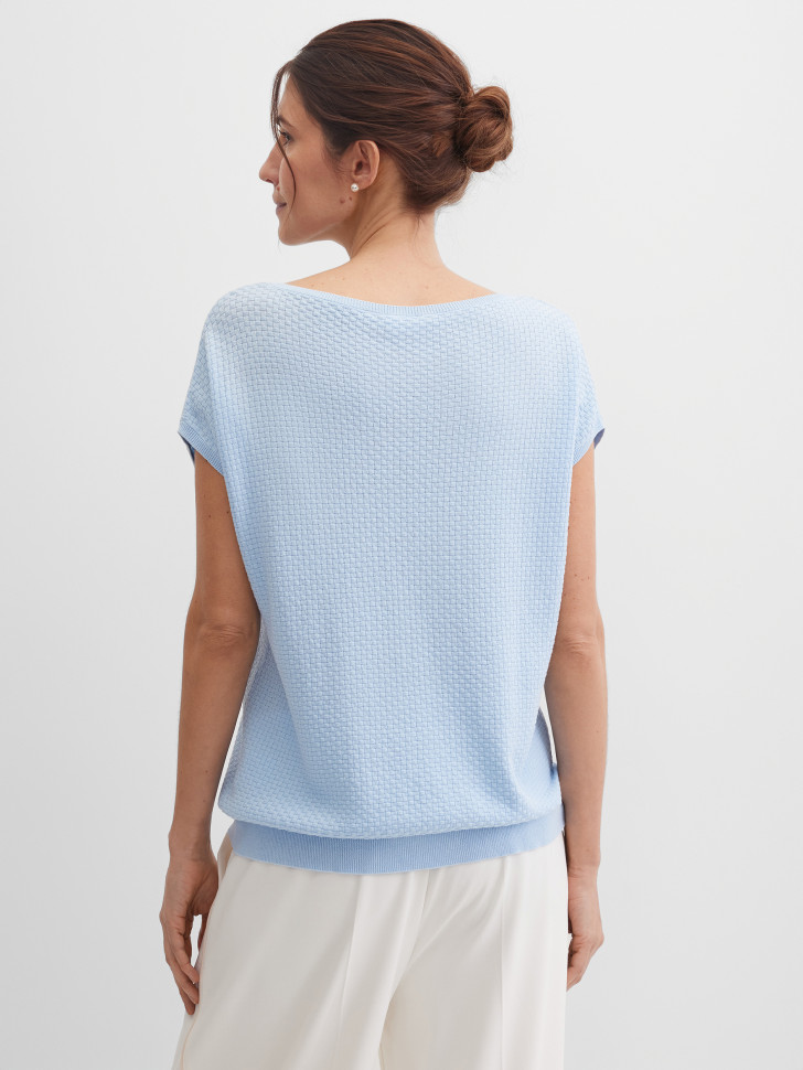 Джемпер с коротким рукавом