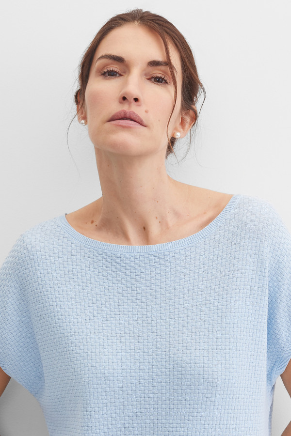 Джемпер с коротким рукавом