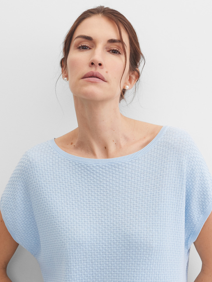 Джемпер с коротким рукавом