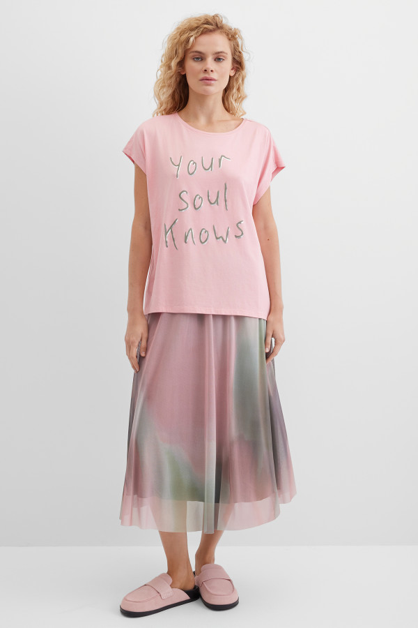 Футболка свободная