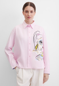 Блузка свободная