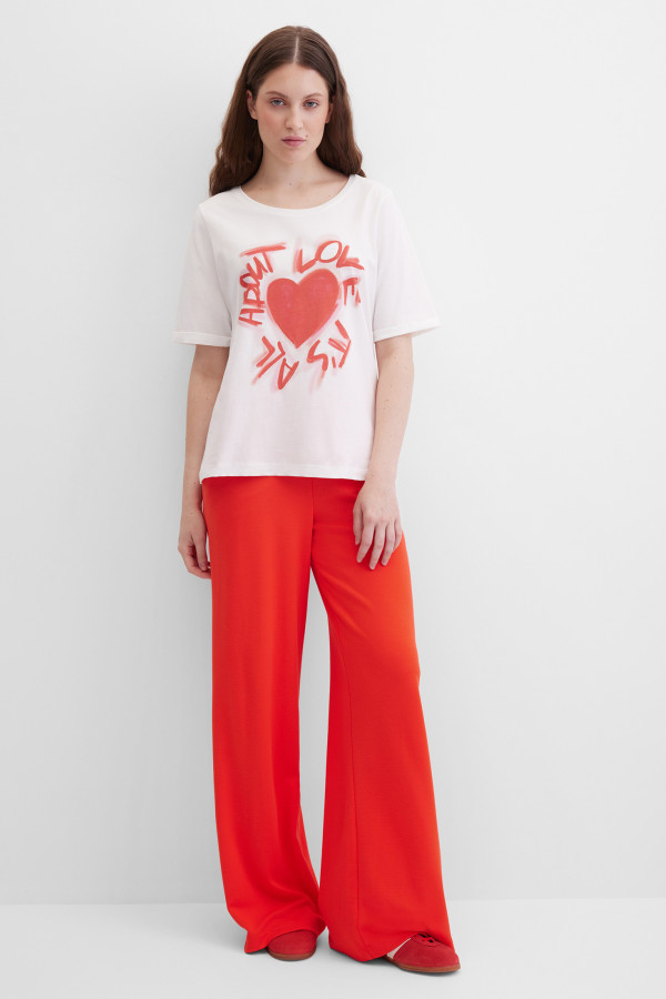 Футболка свободная