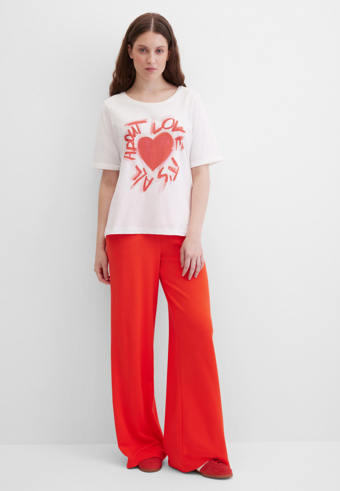 Футболка свободная