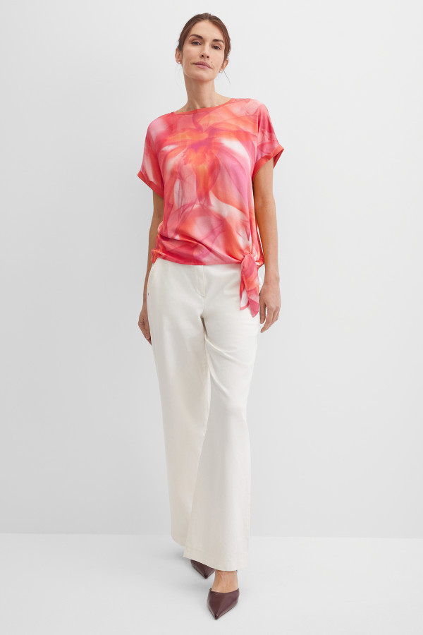 Блузка с завязками