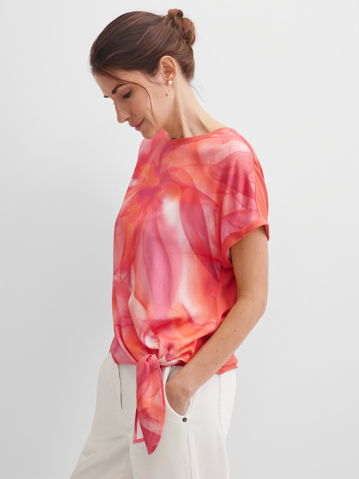 Блузка с завязками