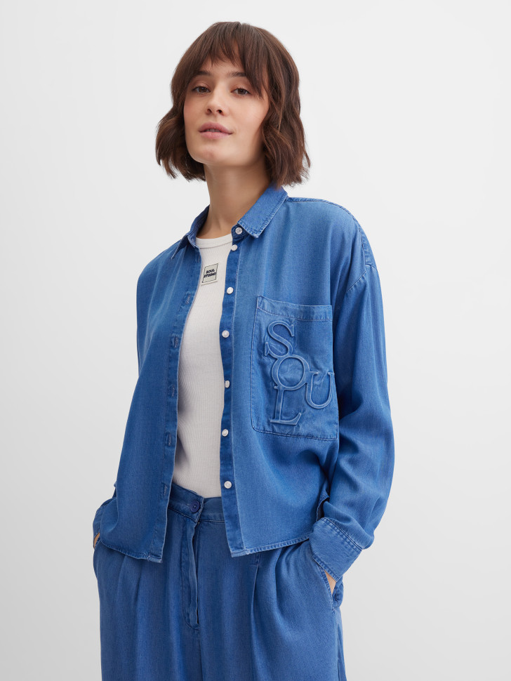 Рубашка с длинным рукавом