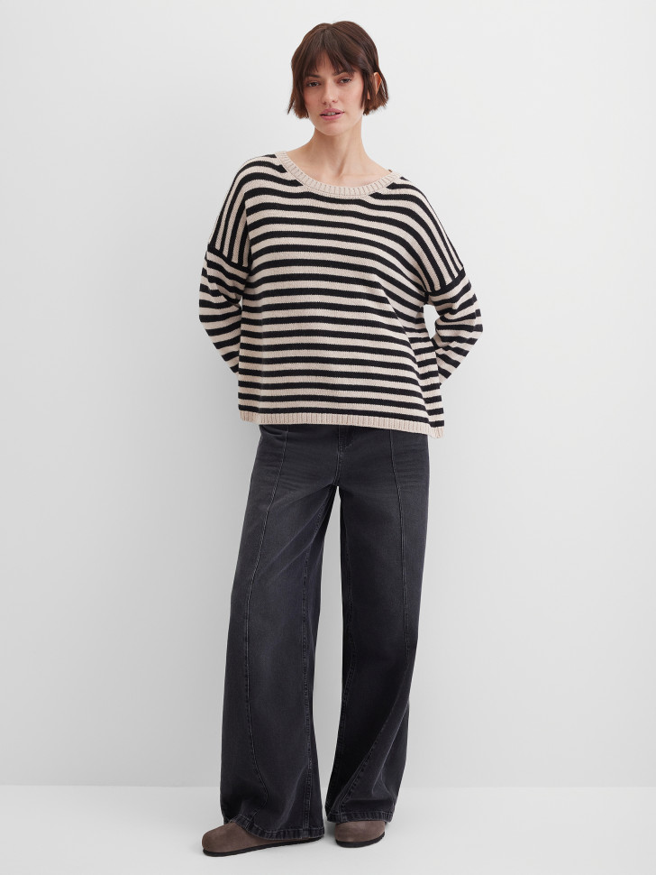 Джемпер в полоску