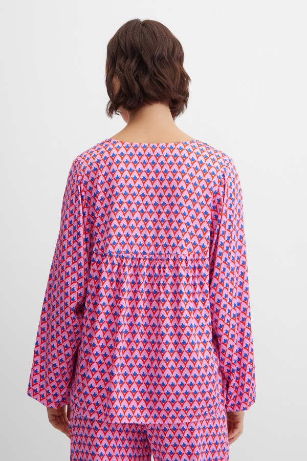 Блузка свободная