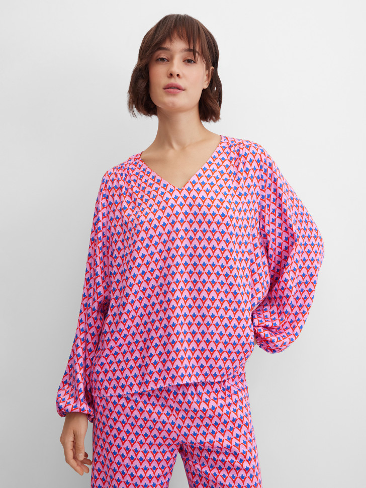 Блузка свободная