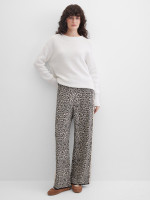 Брюки с леопардовым принтом