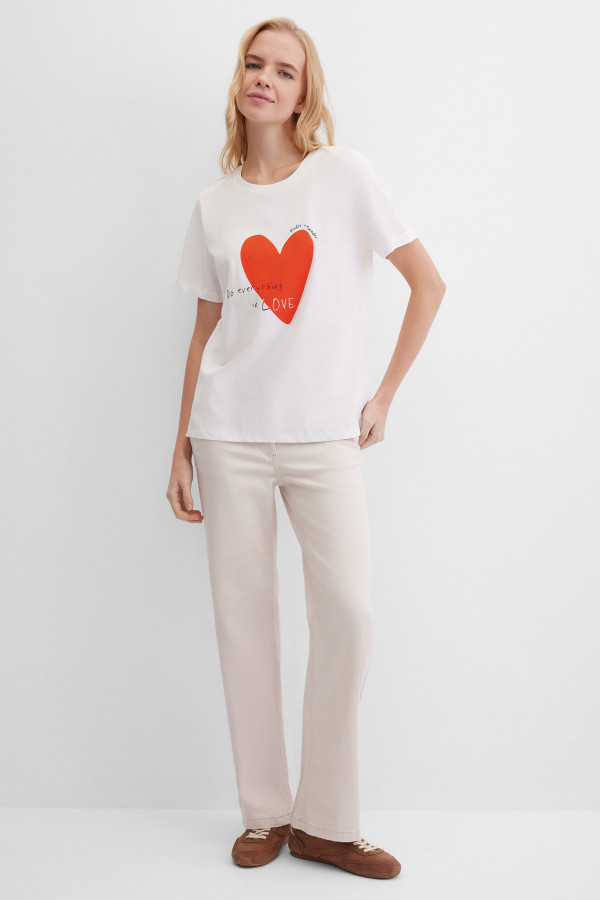 Футболка свободная