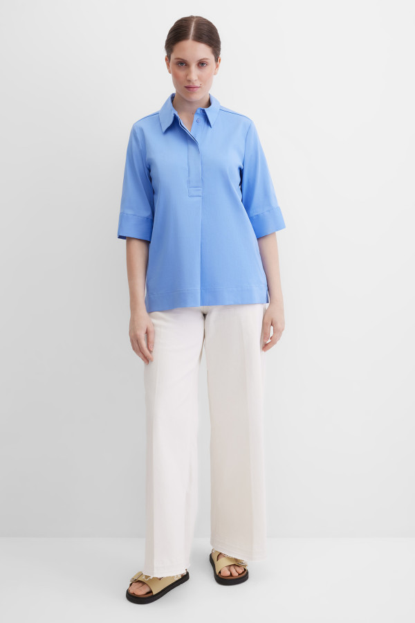 Блузка с коротким рукавом