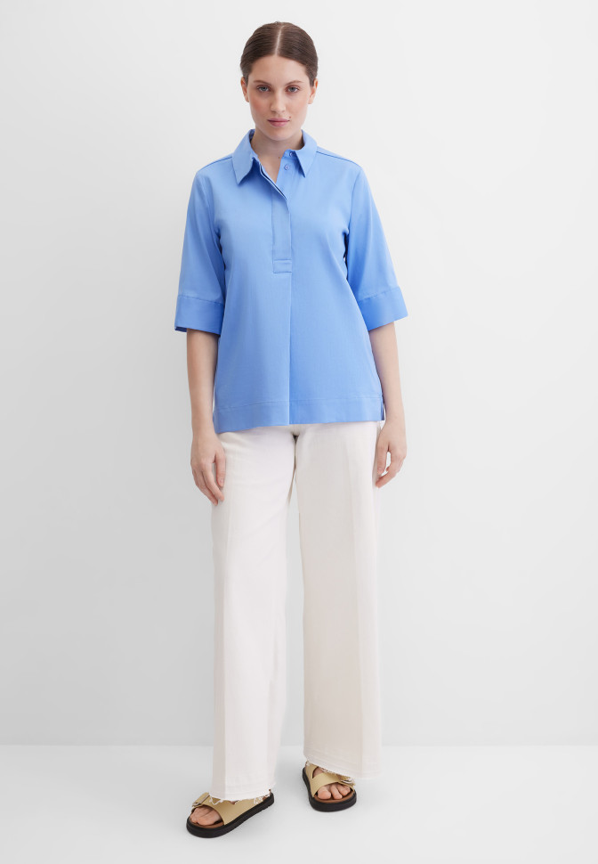 Блузка с коротким рукавом