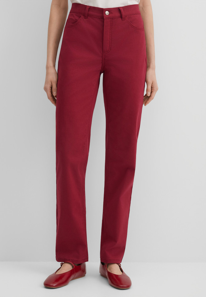 Брюки прямые хлопковые Straight Fit
