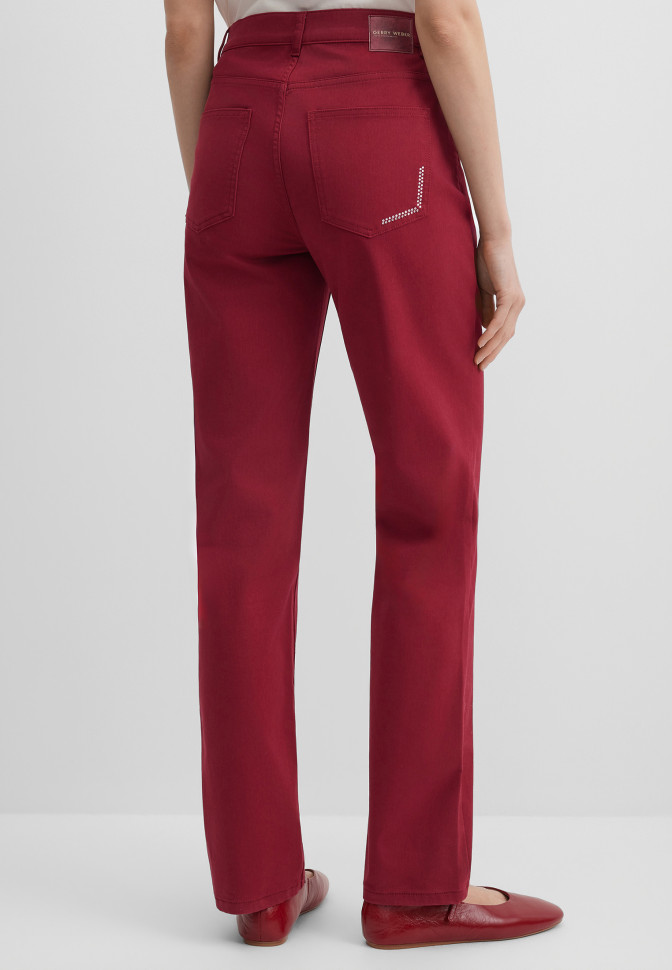 Брюки прямые хлопковые Straight Fit