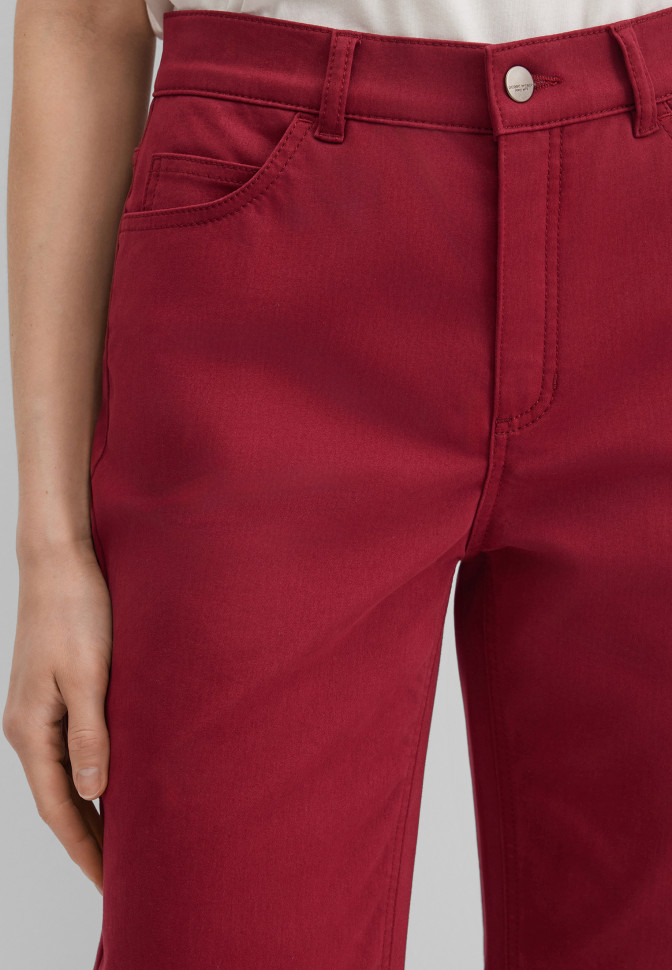 Брюки прямые хлопковые Straight Fit