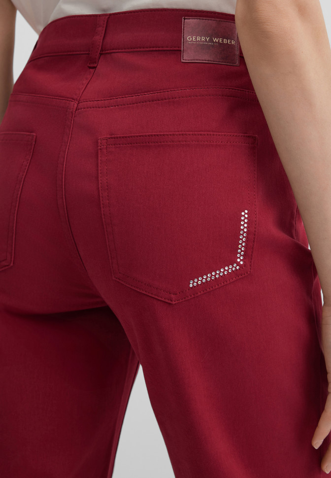 Брюки прямые хлопковые Straight Fit
