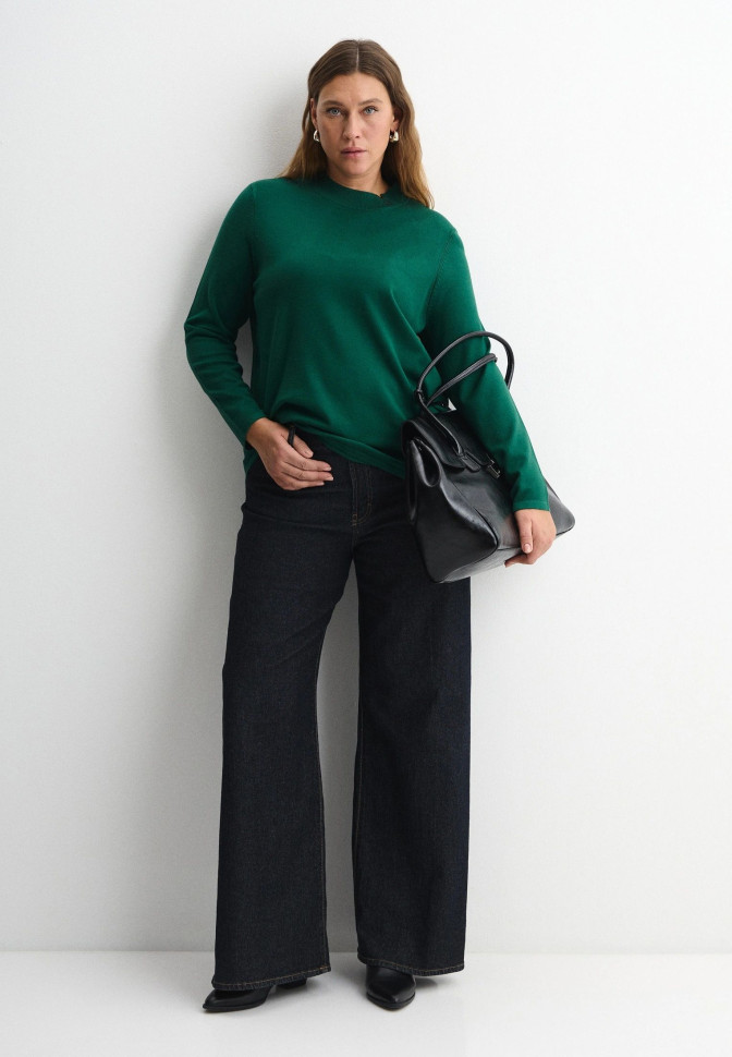 Джемпер с воротником