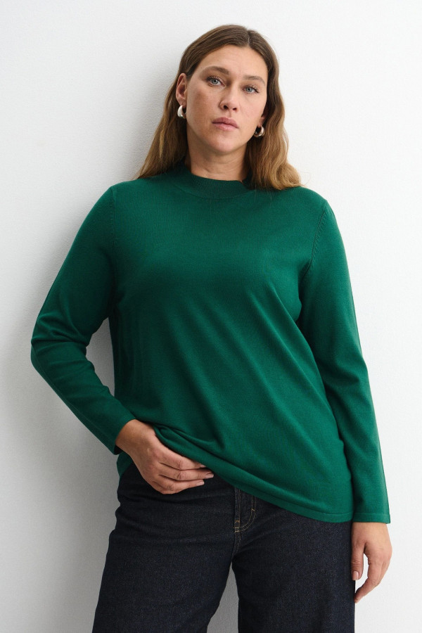 Джемпер с воротником