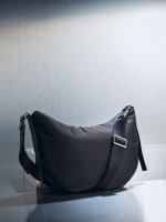 Сумка хобо текстильная