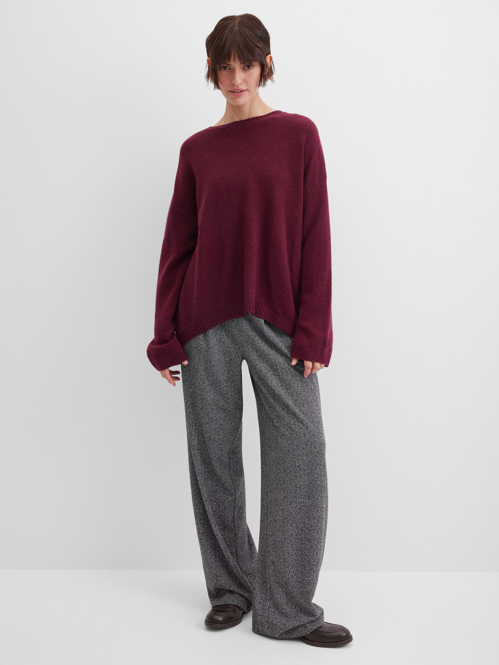 Джемпер удлиненного кроя