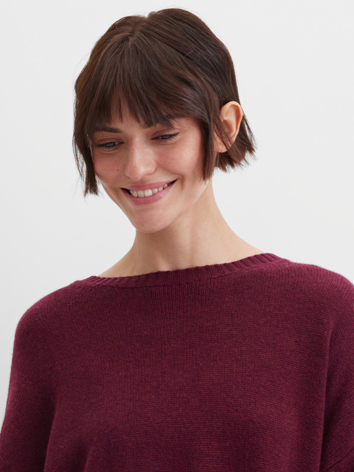 Джемпер удлиненного кроя