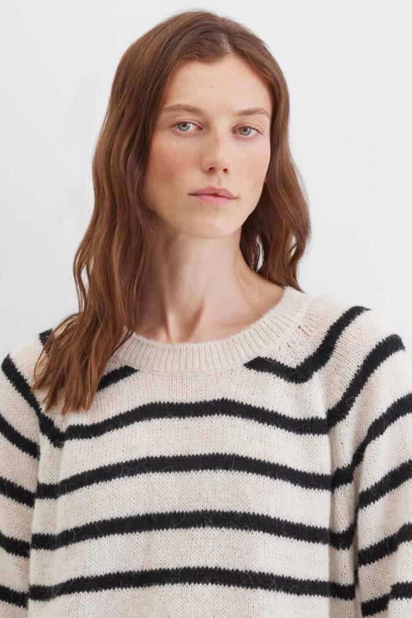Джемпер в полоску