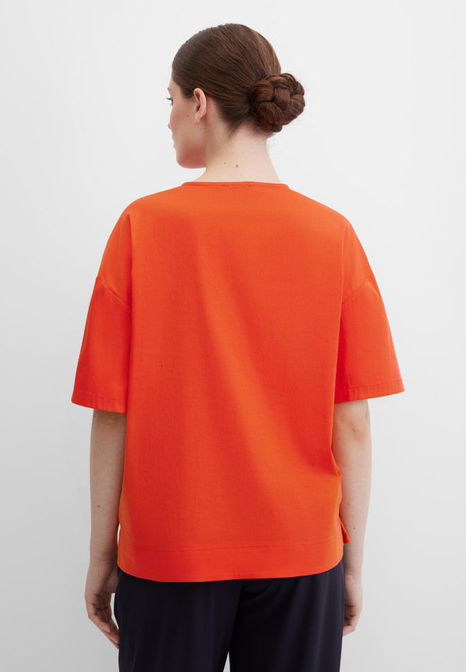 Блузка с коротким рукавом