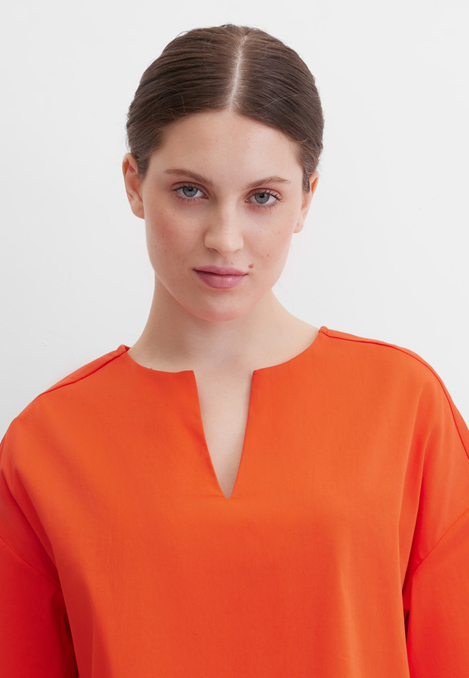 Блузка с коротким рукавом