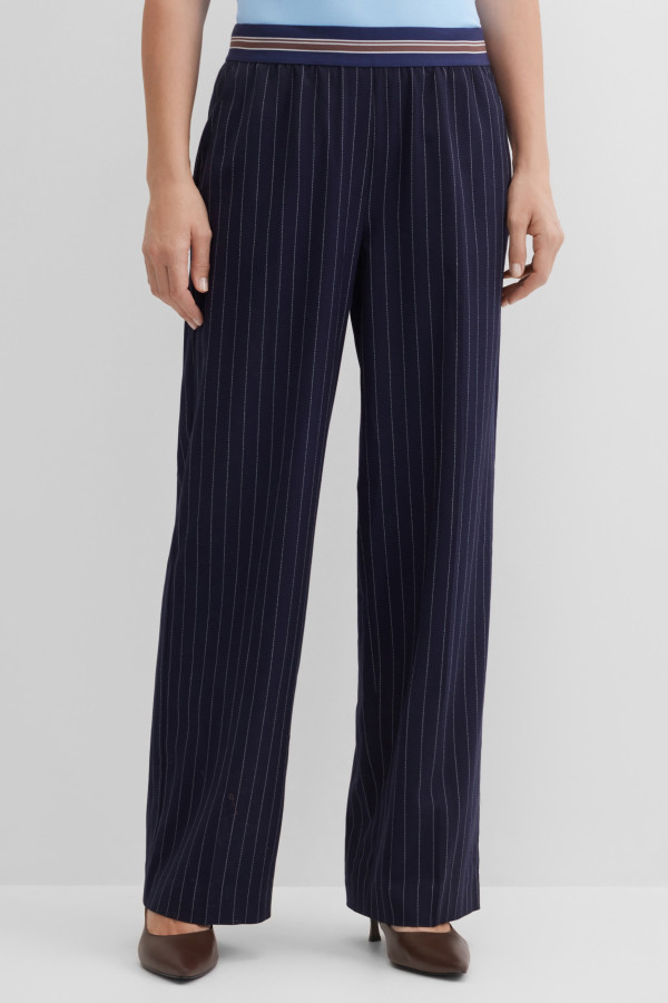 Брюки широкие