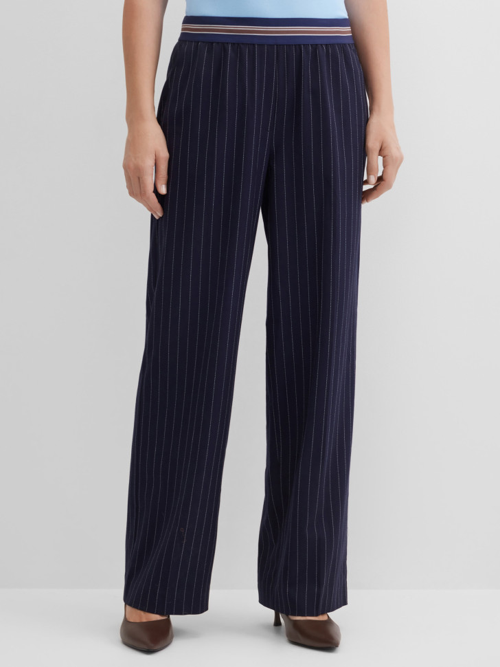 Брюки широкие